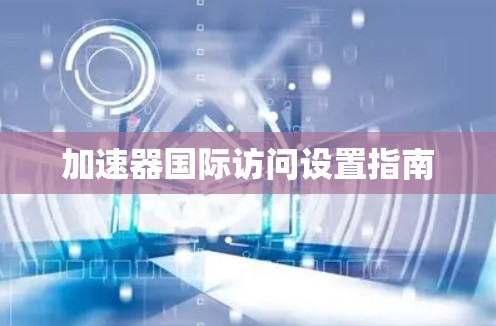 加速器国际访问设置指南