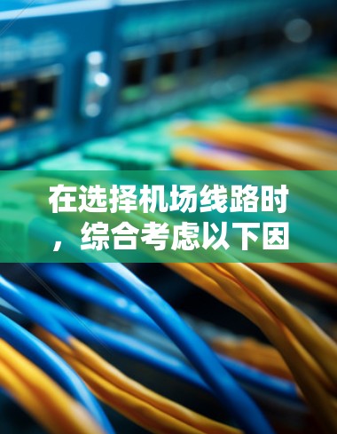 在选择机场线路时，综合考虑以下因素并结合实际需求，可以得到最合适的出行方案